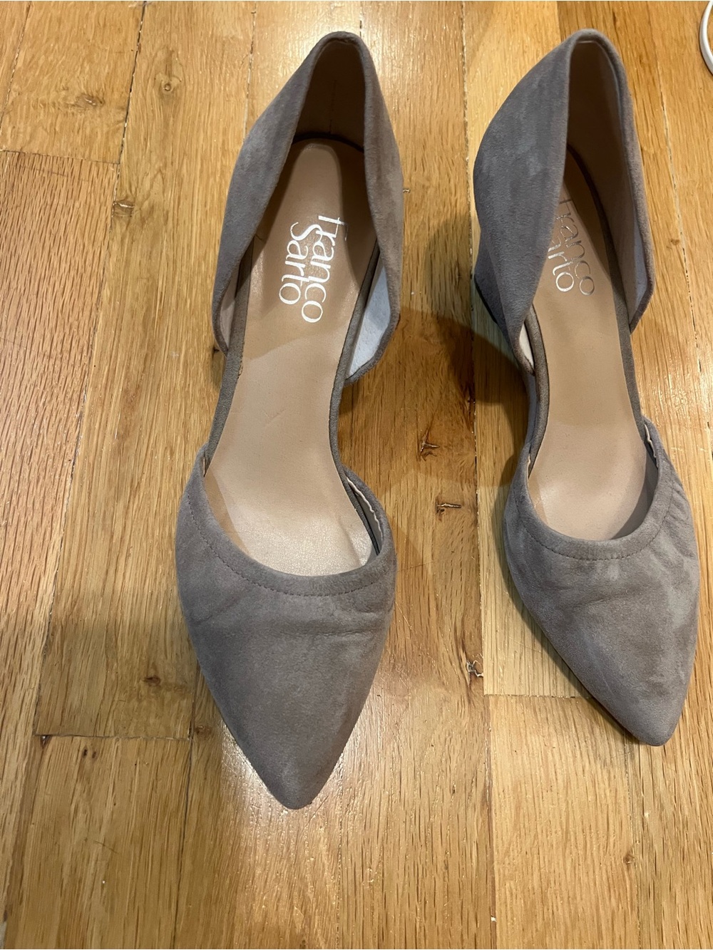 Franco Sarto Grey/Taupe wedges Size 7.5M